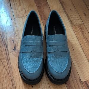 Patty Women Blue Loafers